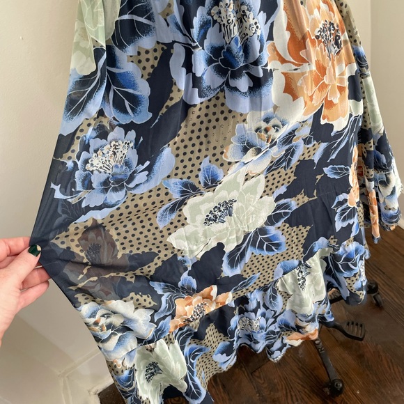 Free People Floral Print Dress - Picture 6 of 7